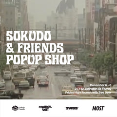 Sokudo and friends pop up shop